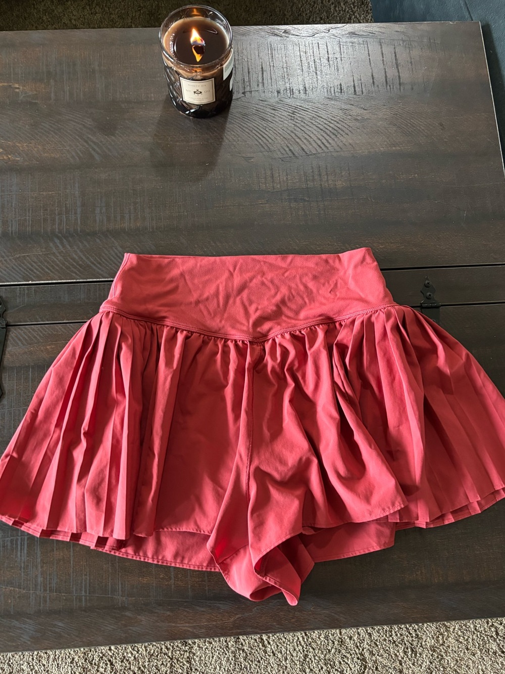 Aerie pleated shorts